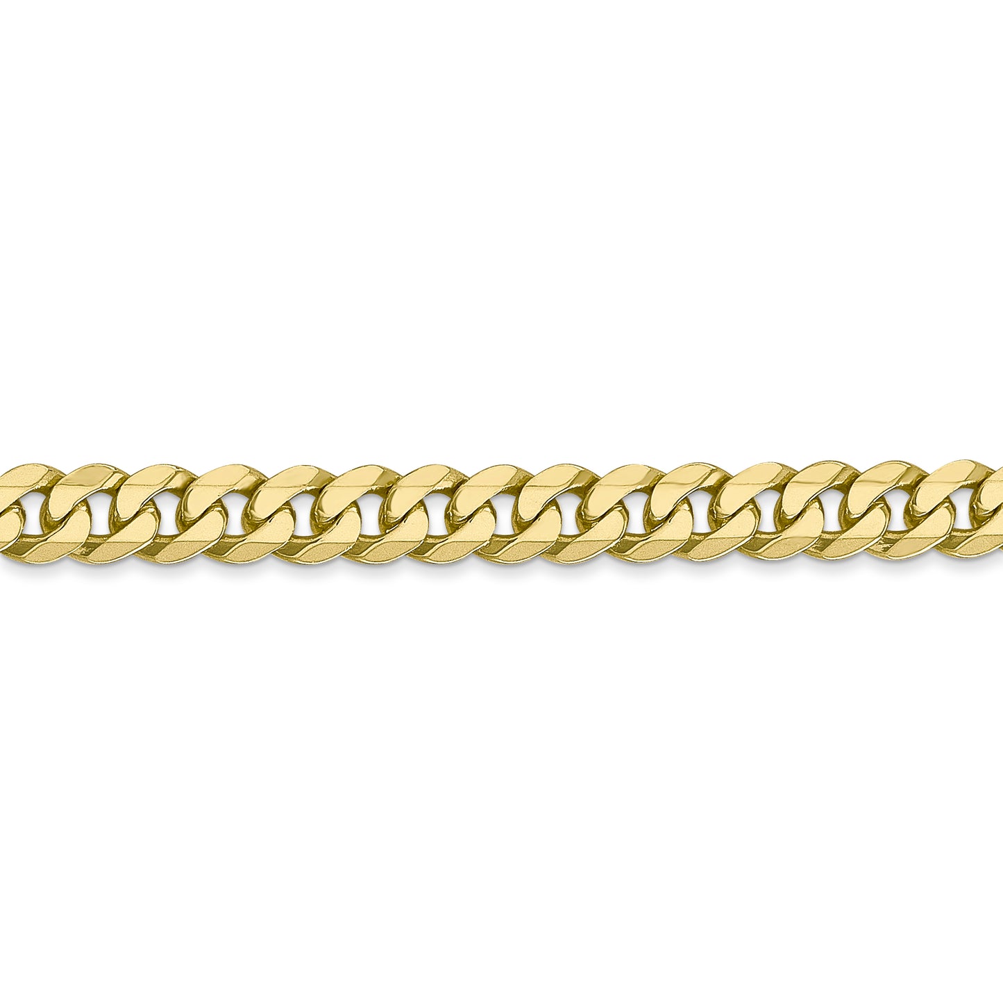 10k 5.75mm Flat Beveled Curb Chain