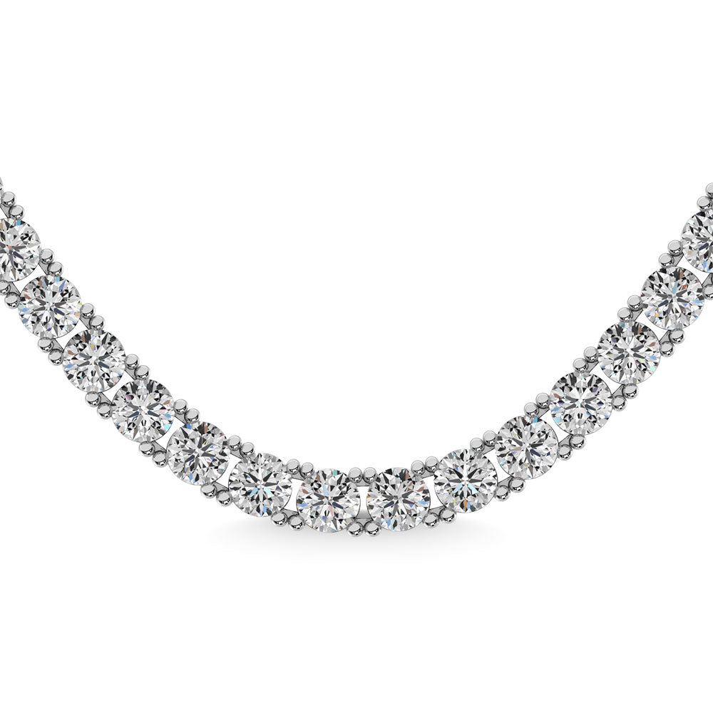 Diamond 3/8 ct tw Fashion Necklace in Sterling Silver
