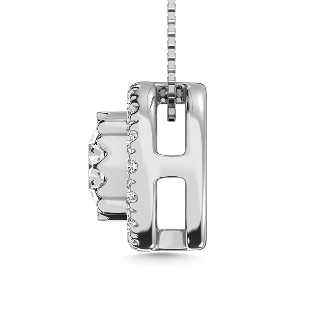Diamond 1/20 ct tw Fashion Pendant in Sterling Silver