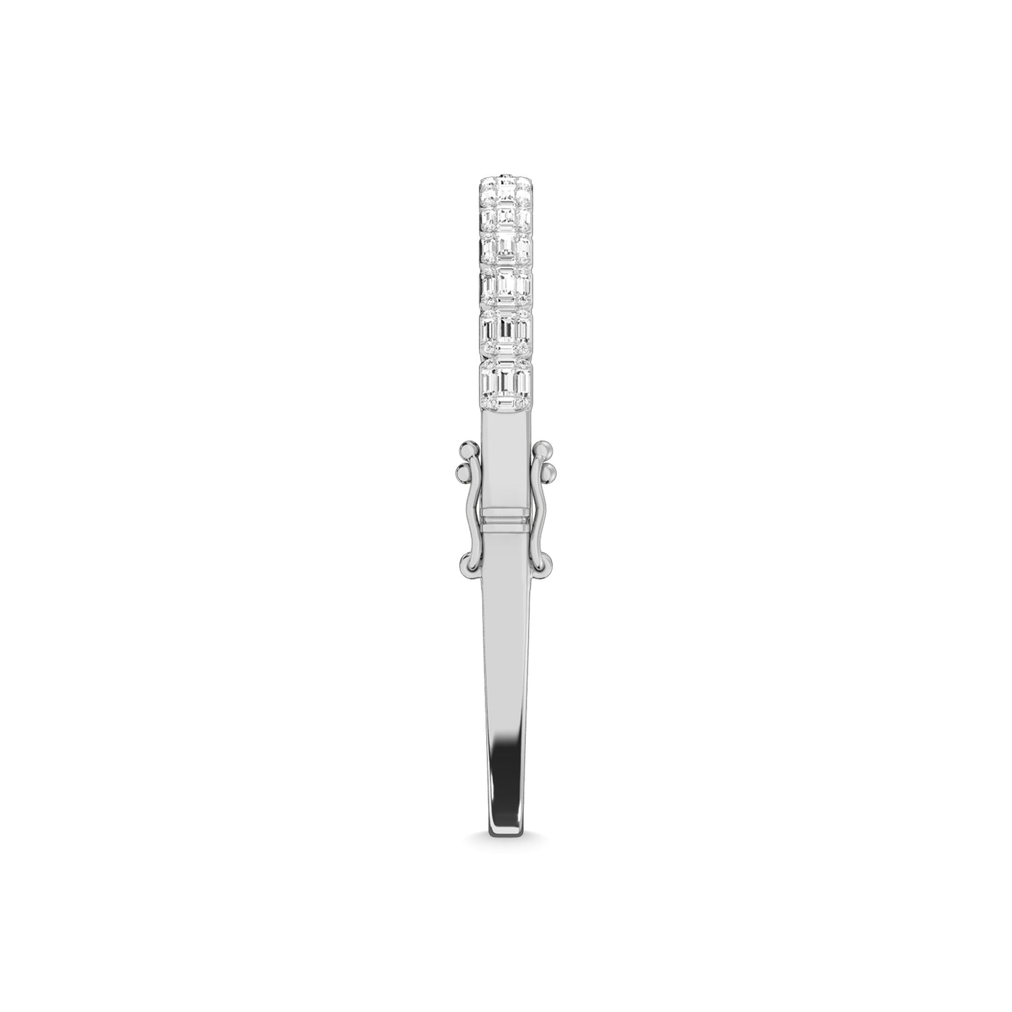 14K White Gold Diamond 1 5/8 Ct.Tw. Fashion Bangle