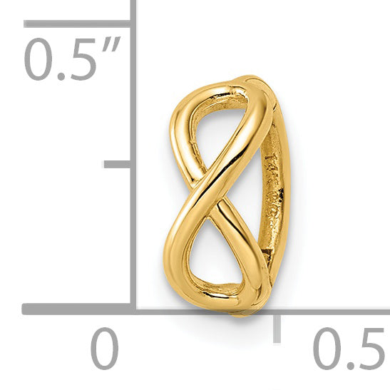 14k Infinity Symbol Cartilage Ring