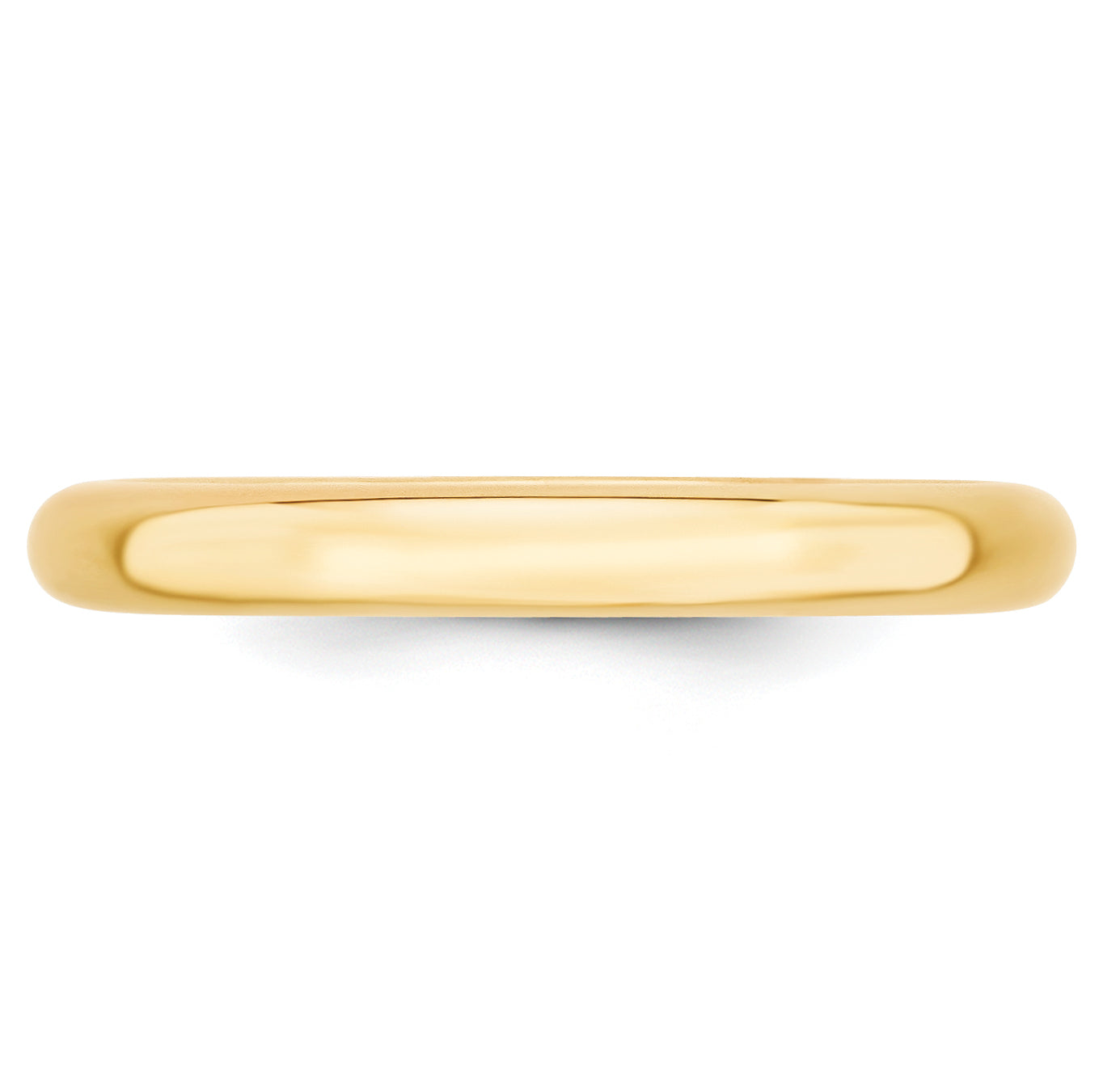 14k 3mm Comfort-Fit Band