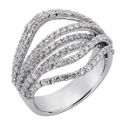White Gold Diamond Ring
