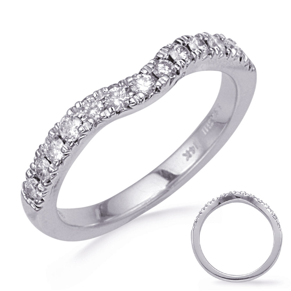 White Gold Diamond Wedding Band
