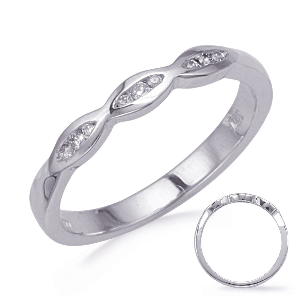 White Gold Diamond Wedding Band