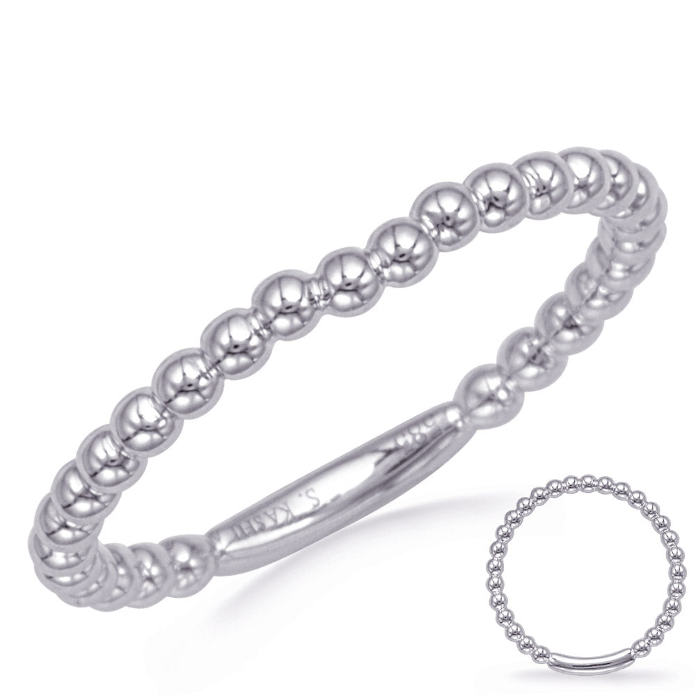 White Gold Wedding Band
