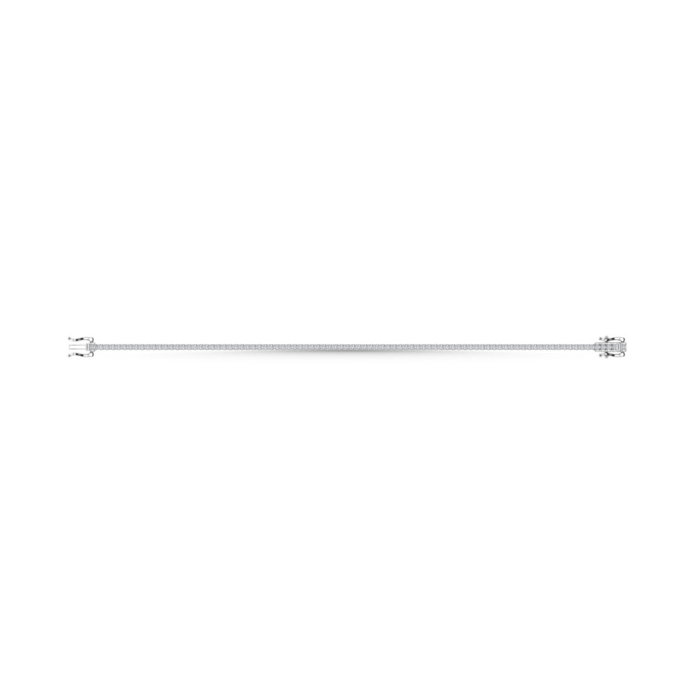 (LG1-185)14KT 5CT LABGROWN DIAMOND BRACELET