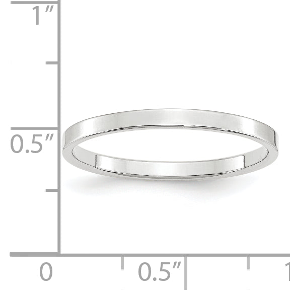 14KW 2mm LTW Flat Band Size 10