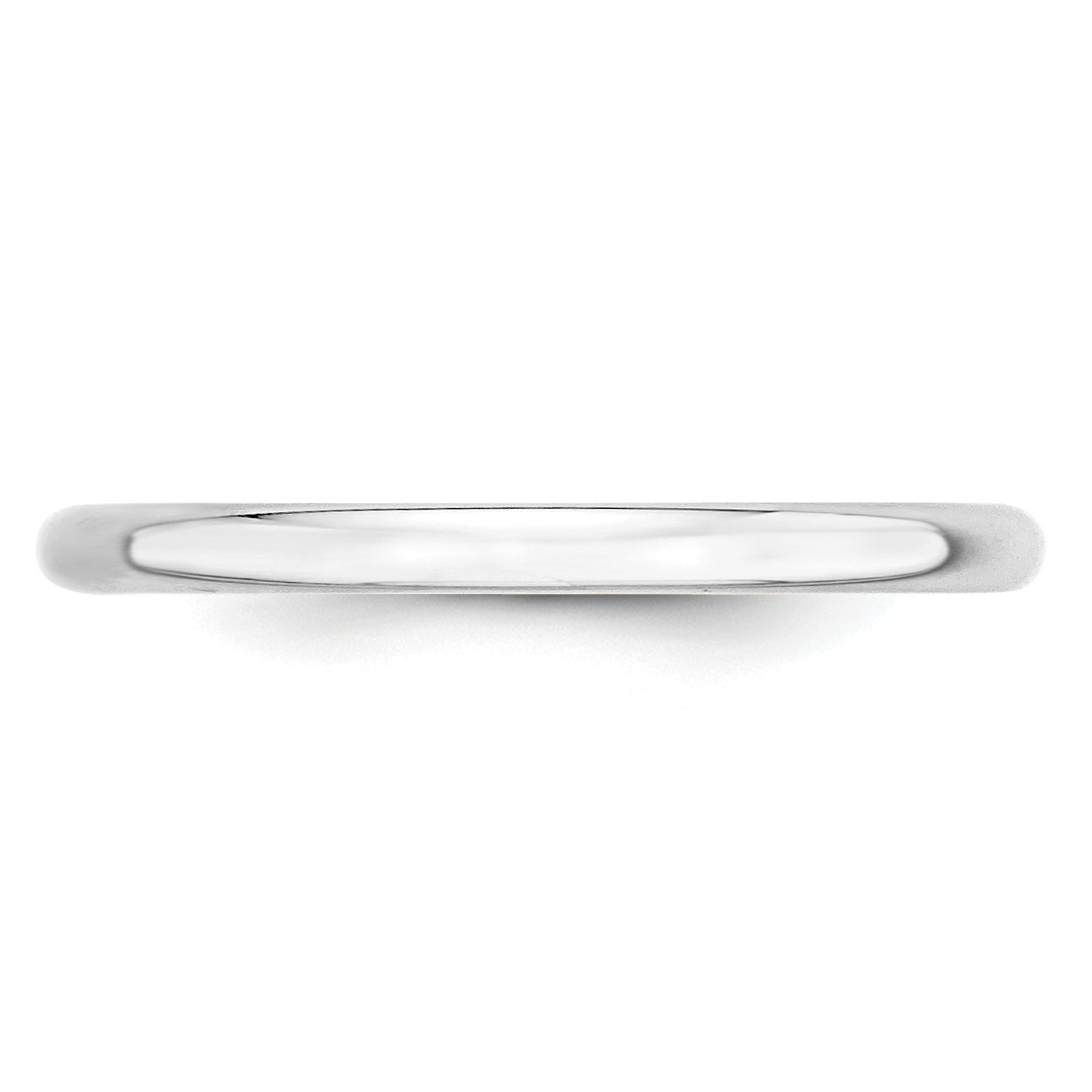 14KW 2mm LTW Half Round Band Size 10