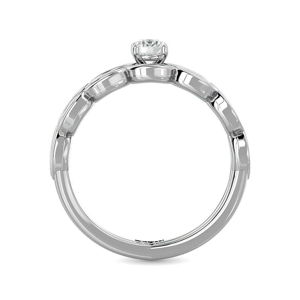 Diamond 3/4 Ct.Tw. Bridal Ring in 14K White Gold