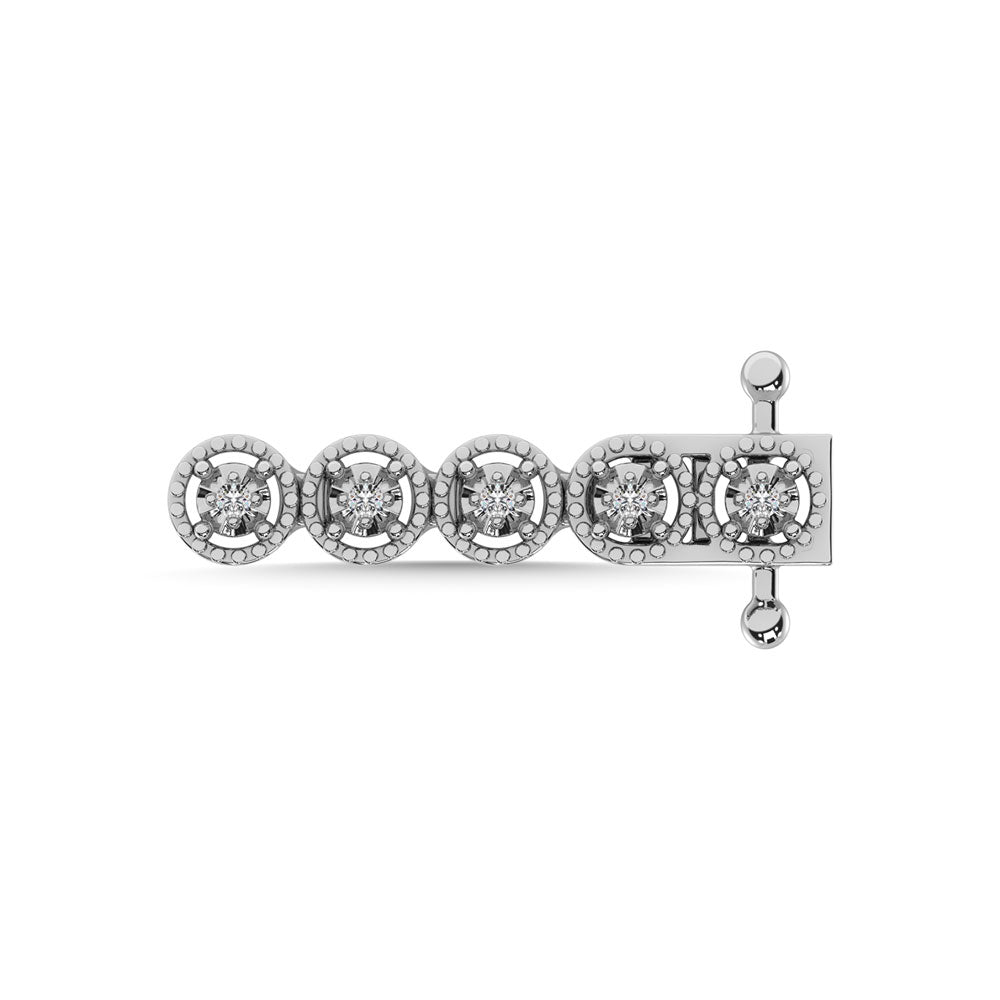Diamond 1/4 Ct.Tw. Fashion Bracelets in Sterling Silver