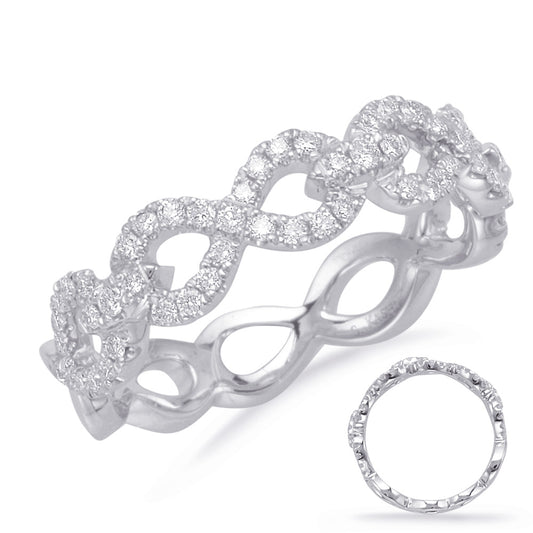 White Gold Diamond Fashion Ring