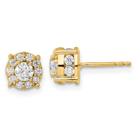 14K Lab Grown Diamond Fashion Earrings