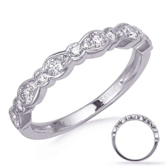 White Gold Diamond Wedding Band