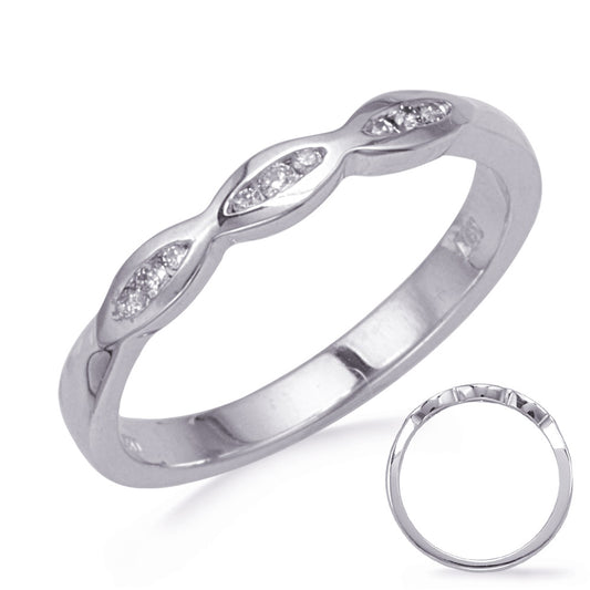 White Gold Diamond Wedding Band