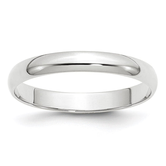 14KW 3mm LTW Half Round Band Size 10