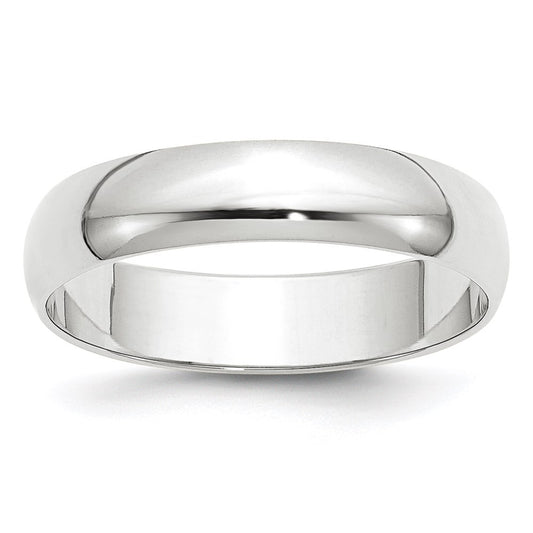 14KW 5mm LTW Half Round Band Size 10